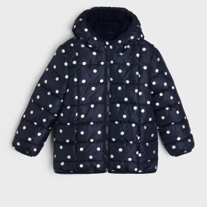 Sinsay - Kurtka pikowana z ociepleniem - Granatowy - dziewczynka - 8368N-59X
