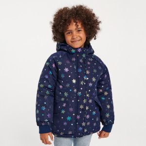 Sinsay - Kurtka ocieplana - Granatowy - dziewczynka - 8399N-59X