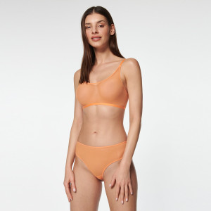 Sinsay - Set: top a nohavičky - Oranžová - Žena - 8410R-22X