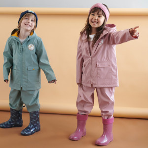 Sinsay - Kurtka przeciwdeszczowa - Zielony - chłopiec - 8424N-77X