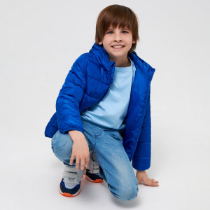 Sinsay - Kurtka pikowana - Niebieski - chłopiec - 8425N-57X