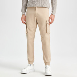 Sinsay - Jogger - Beige - Da uomo - 8436C-12X
