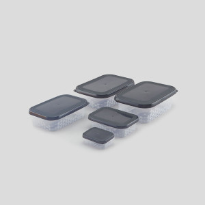 Sinsay - Pudełka do przechowywania 5 pack - Biały - uniseks - 843AA-00X