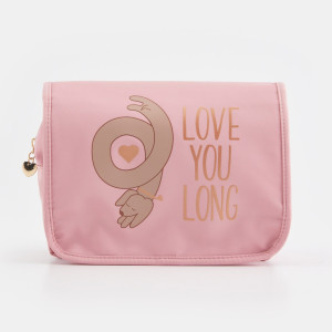 Sinsay - Kosmetyczka - Różowy - damski - 8446F-39X