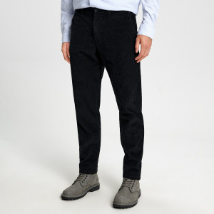 Sinsay - Spodnie chino - Czarny - męski - 8448C-99X
