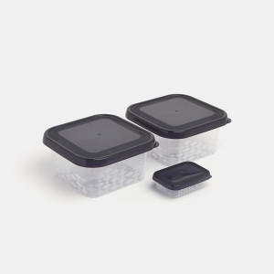 Sinsay - Pojemniki do przechowywania 3 pack - Biały - uniseks - 844AA-00X