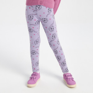 Sinsay - Legginsy Kraina Lodu - Fioletowy - dziewczynka - 8451Q-04X