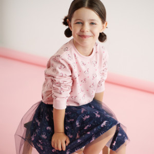 Sinsay - Blusa con stampa - Rosa - Bambina - 8512M-03X