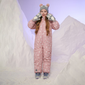 Sinsay - Kombinezon ocieplany - Różowy - dziewczynka - 8532N-35X