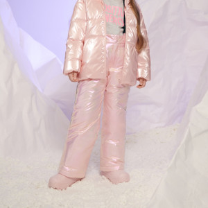 Sinsay - Spodnie narciarskie - Różowy - dziewczynka - 8533N-03X