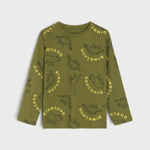 Sinsay - Koszulka - Khaki - chłopiec - 8549C-87X