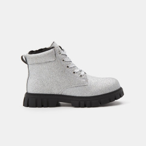 Sinsay - Botki - Srebrny - dziewczynka - 8578P-SLV