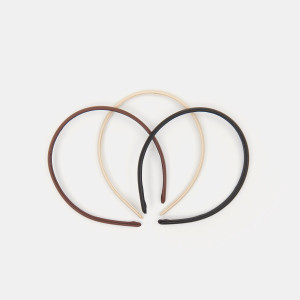 Sinsay - Opaski do włosów 3 pack - Wielobarwny - damski - 8608R-MLC