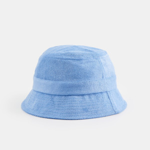 Sinsay - Kapelusz bucket hat - Niebieski - damski - 8614F-54X
