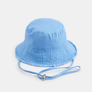 Sinsay - Kapelusz bucket hat - Niebieski - damski - 8620F-54X