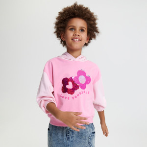 Sinsay - Hoodie - Rosa - Mädchen - 8638C-38X