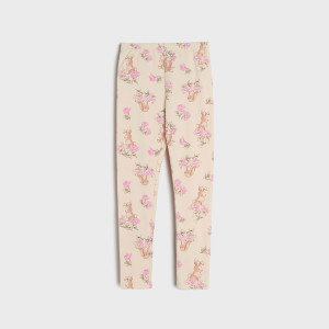 Sinsay - Legginsy - Kremowy - dziewczynka - 8656C-01X