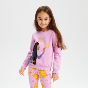 Sinsay - Bluza Disney - Niebieski - dziewczynka - 8708C-54X