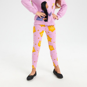 Sinsay - Legginsy Disney - Niebieski - dziewczynka - 8709C-54X