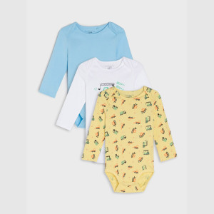 Sinsay - Body 3 pack - Turkusowy - chłopiec - 8789Q-56X