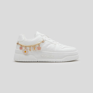 Sinsay - Sneakersy - Biały - damski - 8818W-00X