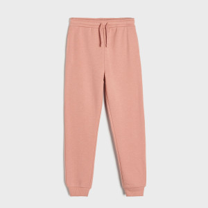 Sinsay - Spodnie dresowe jogger - Różowy - dziewczynka - 8857M-03X