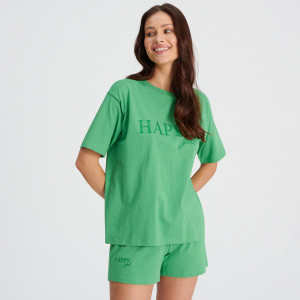 Sinsay - Pyjama - Grün - damen - 9021F-77X