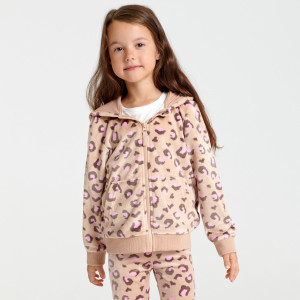 Sinsay - Bluza rozpinana - Beżowy - dziewczynka - 9045X-08X