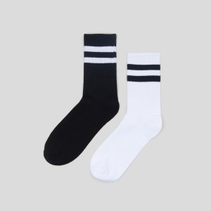 Sinsay - Skarpetki 2 pack - Wielobarwny - damski - 9081R-MLC