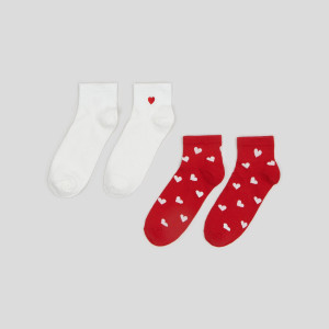 Sinsay - Set de 2 perechi de șosete - Multicolor - Femei - 9084R-MLC
