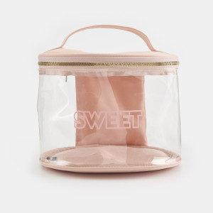 Sinsay - Kosmetyczka - Transparentny - damski - 9204Q-CLR