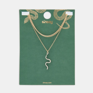 Sinsay - 2 darab nyaklánc - Arany - Női - 9286F-GLD