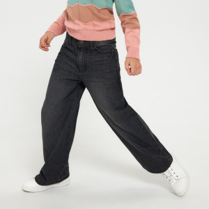 Sinsay - Hose im Flare-Fit - Grau - Mädchen - 9322C-90J