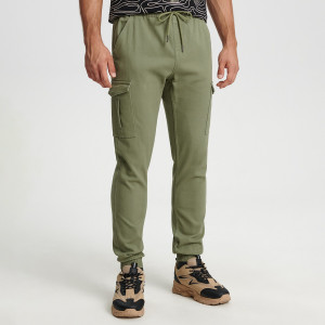 Sinsay - Spodnie jogger - Turkusowy - męski - 9364C-67X
