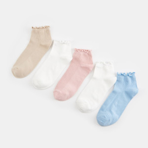 Sinsay - Skarpetki 5 pack - Wielobarwny - damski - 9553A-MLC