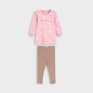 Sinsay - Ruha és legging szettben - Rózsaszín - Lány - 9612X-30X