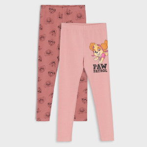 Sinsay - Legginsy Psi Patrol 2 pack - Brązowy - dziewczynka - 9629O-84X