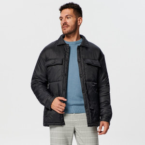 Sinsay - Kurtka puffer - Czarny - męski - 9634I-99X