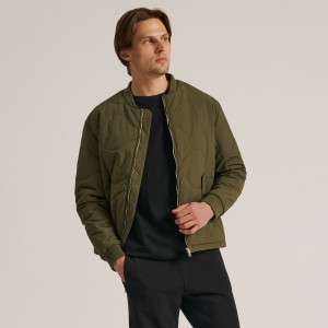 Sinsay - Kurtka bomberka - Turkusowy - męski - 9637I-67X