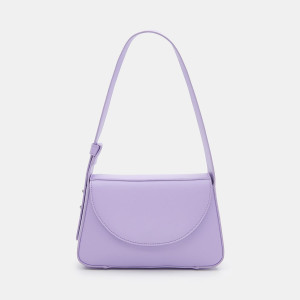 Sinsay - Torebka bagietka - Fioletowy - damski - 9707A-04X