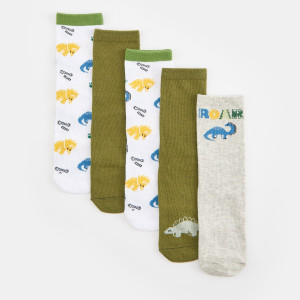 Sinsay - Skarpetki 5 pack - Wielobarwny - chłopiec - 9747P-MLC