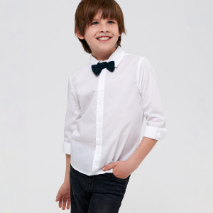 Sinsay - Koszula z muszką - Biały - chłopiec - 9781Q-00X