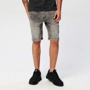 Sinsay - Szorty jeansowe jogger - Jasny szary - męski - 9853S-09J