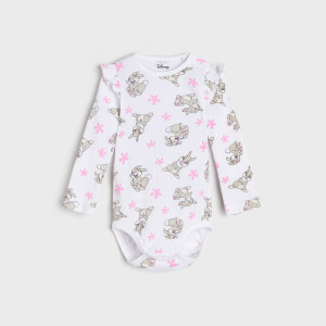 Sinsay - Body Disney - Biały - dziewczynka - 9943E-00X