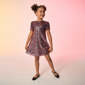 Sinsay - Paillettenkleid - Bunt - Mädchen - 9974C-MLC