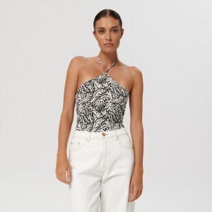 Sinsay - Body - Wielobarwny - damski - KS328-MLC