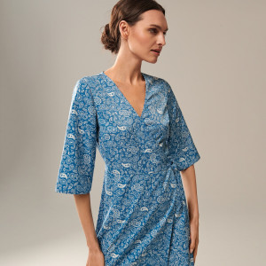 Sinsay - Sukienka mini ze wzorem - Wielobarwny - damski - WE576-MLC