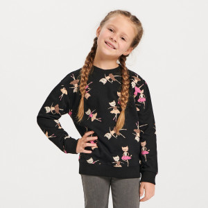 Sinsay - Bluza - Czarny - dziewczynka - XY365-99X