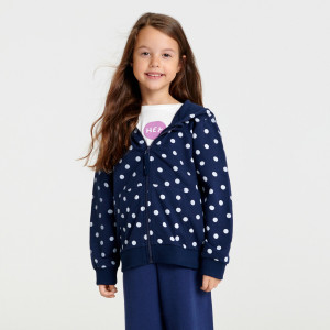 Sinsay - Bluza rozpinana - Granatowy - dziewczynka - XY378-59X