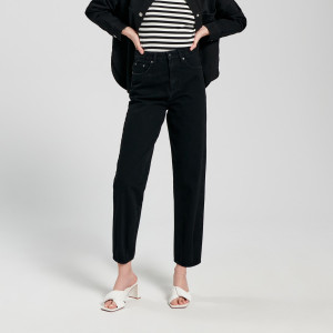 Sinsay - High waist balloon farmer - Fekete - Női - ZA587-99J